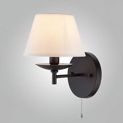 Бра с выключателем 60060/1 черный