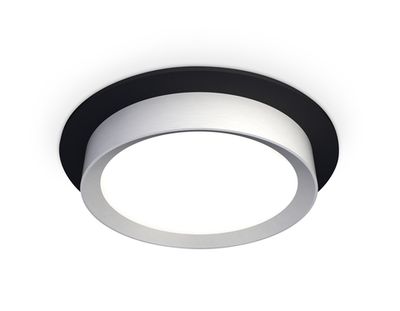 Комплект встраиваемого светильника XC8051004 SBK/MCH черный песок/хром матовый GX53 (C8051, N8121)