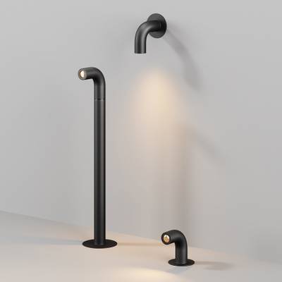 Настенный светильник (бра) Sleek 3000К 2Вт IP 65, O477WL-L2GF3K. TM Maytoni