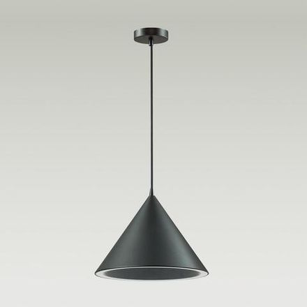 3724/24L LEDIO LN19 099 черный Подвес LED 24W 4000К 2040Лм 220V LENNY