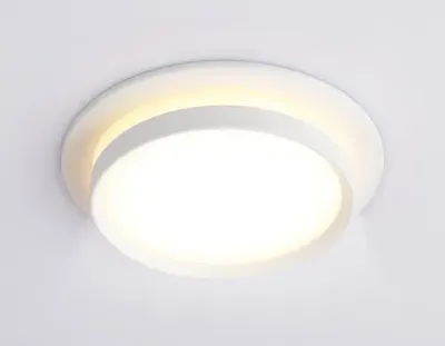 Светильник встраиваемый TN5214 WH белый GX53 max 15W D105*40
