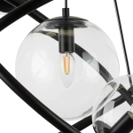 815390 Люстра CROCO 9х40W E14 ЧЕРНЫЙ МАТОВЫЙ Lightstar