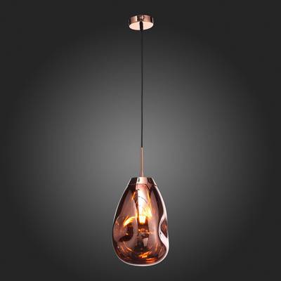 SL328.203.01 Светильник подвесной ST-Luce Розовое золото/Розовое золото E27 1*60W