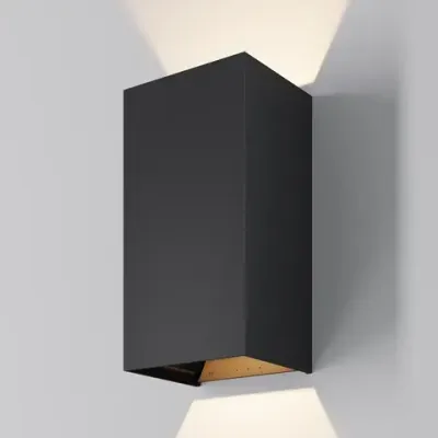 Уличный настенный светильник Драп / Drape 3000K 20Вт IP65, O525WL-L20B3K. TM Maytoni