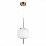 SL1621.203.01 Подвес ST-Luce Золотистый/Белый LED 1*13W 3000K