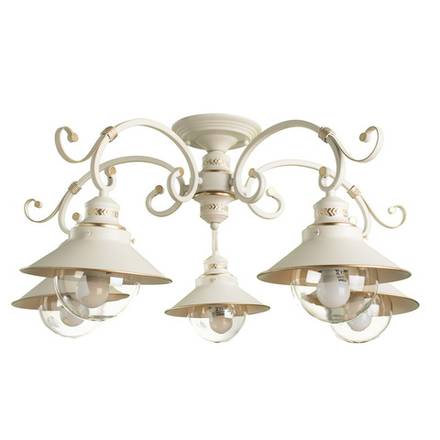 Потолочная люстра Arte Lamp GRAZIOSO A4577PL-5WG, 5хE27