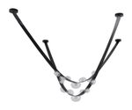 08460-300,19(21) Подвес Дэлви черный L300 Led 21W (3000K)