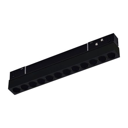 ST806.446.12 Магнитный трековый светильник Черный LED 1*12W 4000K 550Lm Ra&gt;90 36° IP20 L220xW22xH44 48VV