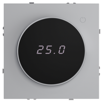 VLS070116 Терморегулятор электронный VOLTUM S70 с индикацией и датчиком, для теплого пола, (серый). (ТМ Maytoni)