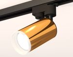 Комплект трекового однофазного светильника с акрилом XT6327012 PYG/SBK/FR золото желтое полированное/черный песок/белый матовый MR16 GU5.3 (A2521, C6327, N6246)