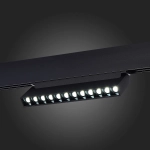 ST372.406.12 Магнитный трековый светильник SMART Черный LED 1*12W 2700K-6500K 1 080Lm Ra90 36° IP20 L225xW22xH136 48V