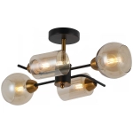 IL8243-4COU-79 BK BR светильник потолочный ILLUMICO, E27х4