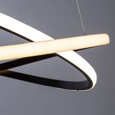 Подвесная люстра Arte Lamp SWING A2522SP-2BK, 1хLED