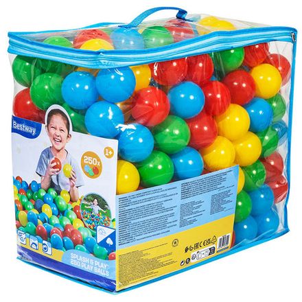 Шарики для игр Splash & Play 250 шт., 6,5 см 52554 Bestway