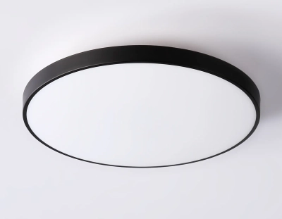 Светильник светодиодный потолочный FZ1224 BK черный IP44 13W 4200K D232*50 (Без ПДУ)