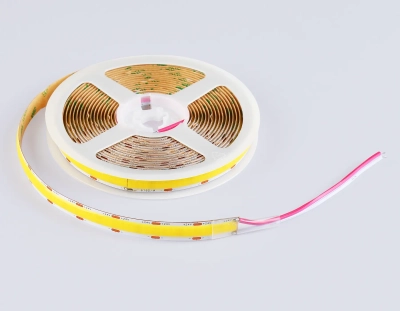 Светодиодная лента GS4802 COB 616Led/19W m/ 24V IP20 4500K/ 5m*12mm*2mm кратность резки 22.5mm (2 конт.)