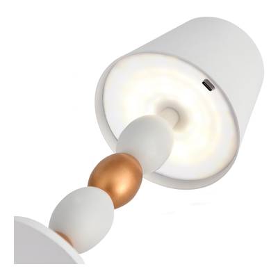 SL1011.514.01 Прикроватная лампа ST-Luce Белый, Золотистый/Белый LED 1*3W 3000-6000K