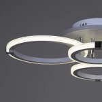 06319-3.3-04 WH+CR (RGB) светильник потолочный Reluce, LED