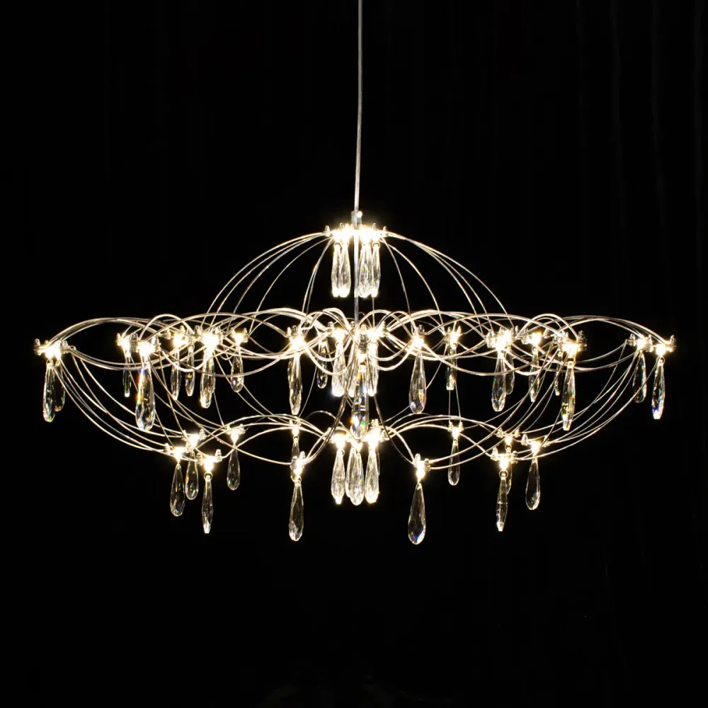 Citilux ASTER CL208010 LED Хрустальная люстра с пультом Citilux ASTER CL208010 LED Хрустальная люстра с пультом