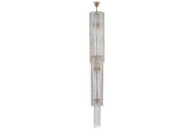 Подвесная хрустальная люстра Arti Lampadari Stella E 1.3.20.105 G