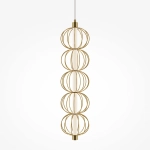Подвесной светильник Золотая клетка / Golden Cage 3000К 17Вт, MOD216PL-L10G3K. TM Maytoni