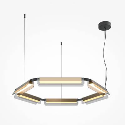 Подвесной светильник Flat 3000К 60Вт, MOD296PL-L60BS3K. TM Maytoni
