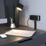 Светодиодная настольная лампа 80425/1 черный, LED