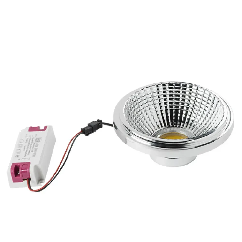 932132 Лампа энергосберегающая LED 220V AR111 12W=100W 1140LM 60G COB 3000K 20000H