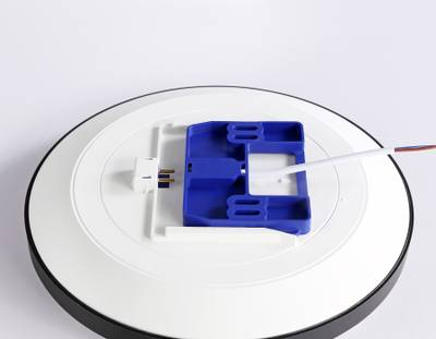 Светильник светодиодный потолочный FZ1224 BK черный IP44 13W 4200K D232*50 (Без ПДУ)