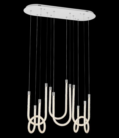 Люстра подвесная Levita FL1180-6P, LED