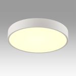7755/36L MITRA LED SN Светильник металл/акрил/белый LED 30Вт+6Вт(подсветка) 3000K D400 IP20 QUASAR