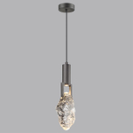 6695/5L MIDCENT ODL24 239 Подвесной светильник брашир. черный/металл/стекло IP20 LED 5W 200Лм 3000K LIA