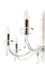 Люстра Crystal Lux AURELIO SP8 GOLD+CHROME/TRANSPARENT 0210/308