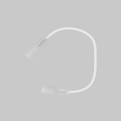 Двусторонний коннектор с проводом для гибкого неона AC220V 25x13 мм 201237. TM Maytoni