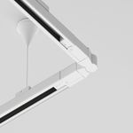 Коннектор поворотный шарнирный Trinity белый, TRA005CS-31W. TM Maytoni