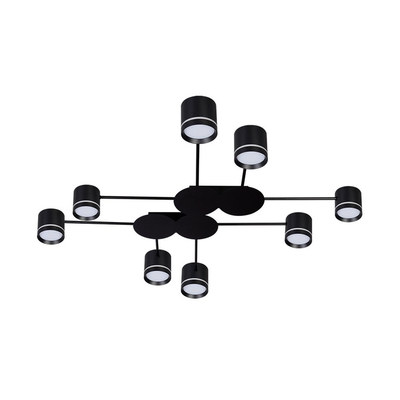 Потолочная люстра Arte Lamp LEGACY A8024PL-8BK, 8хGX53