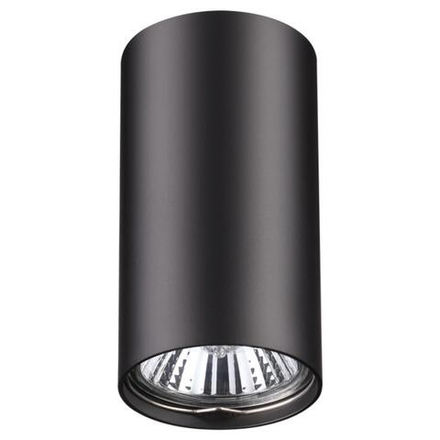 370420 OVER NT19 481 черный Накладной светильник IP20 GU10 50W 220V PIPE