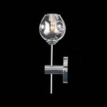 SL1500.101.01 Светильник настенный ST-Luce Хром/Дымчатый E14 1*40W
