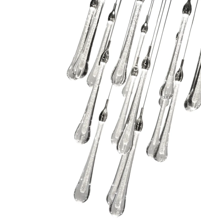 07860-18A,02 Люстра каскадная Асмер хром d50 h300 Led 54W (4000k)