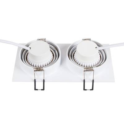 Точечный встраиваемый светильник Arte Lamp TARF A2168PL-2WH, 2хGU10