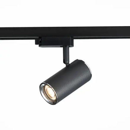 ST301.406.01 Св-к трек. Черный GU10 1*50W  IP20 L104xW54xH111 220V Без ламп
