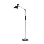 8331/15FL LEDIO черный, металл/пластик Торшер LED 15W 3000/4000/6000K 220-240V ССТ/диммер HORSA