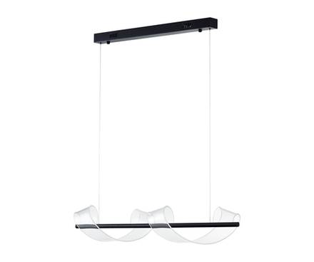 08042-2AS,19 Подвес Илина черный w90*20 h150 Led 28W (4000K)
