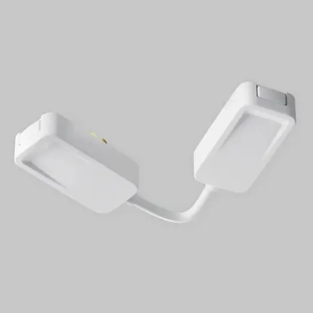 Коннектор питания угловой встраиваемый 6см Radity белый, TRA084CPC-W-12. TM Maytoni