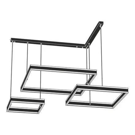 Citilux Дуэт CL719K311 LED Люстра подвесная с пультом Чёрная