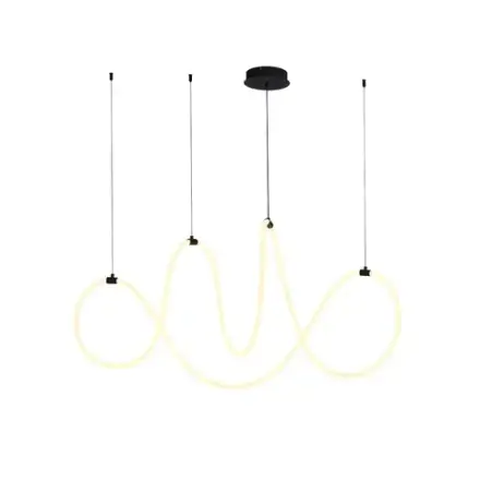Подвесной светильник Arte Lamp KLIMT A2850SP-80BK, 1хLED