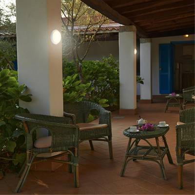 358016 STREET NT19 397 белый Ландшафтный светильник IP65 LED 4000К 18W 220V OPAL