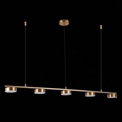 SL6000.303.05 Светильник подвесной ST-Luce Латунь/Латунь LED 5*7W 3000K