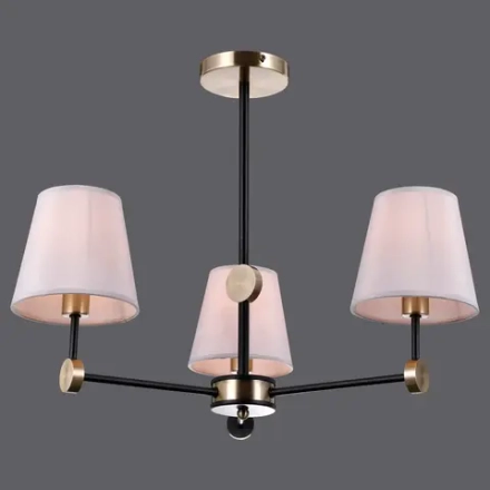 IL0394-3CSQ-24 BK AB CASTOR светильник потолочный ILLUMICO, E14х3