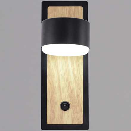 12540-0.2-01 BK+WOOD светильник настенный